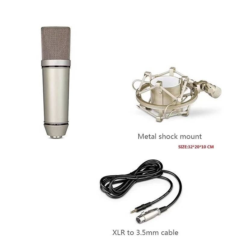 Pro recording Microphone for Singing,Podcasting,Streaming voiceover Mi 3