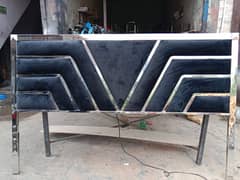 steel bed
