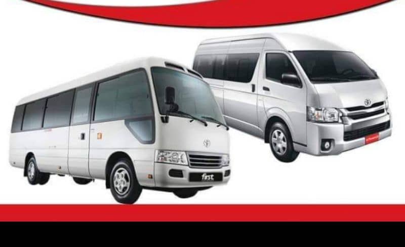Toyota hiace Grand cabin van with AC Available for picnic n party 1