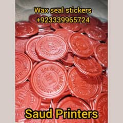 Self adhesive stickers in Pakistan,wax seal stamp, wax beads, wax rods 0