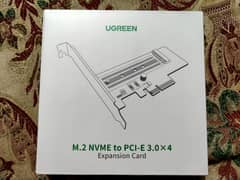 UGREEN M. 2 NVME to PCI-E 3.0 x4 Expansion Card