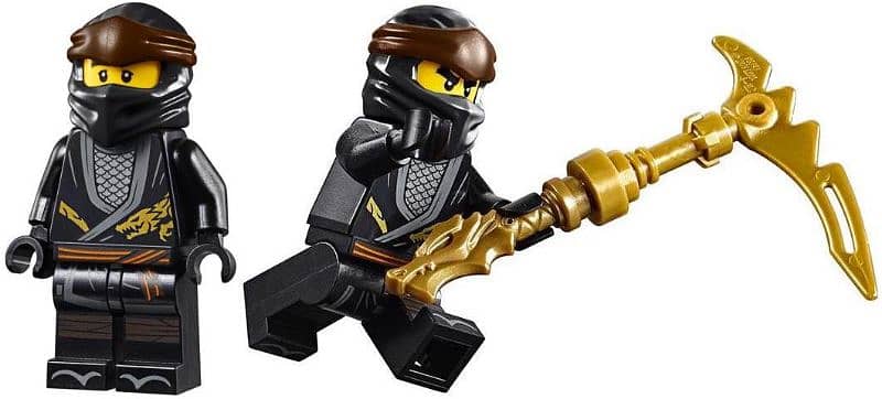 LEGO Scythe of Quakes Golden Toy. available for sale 2