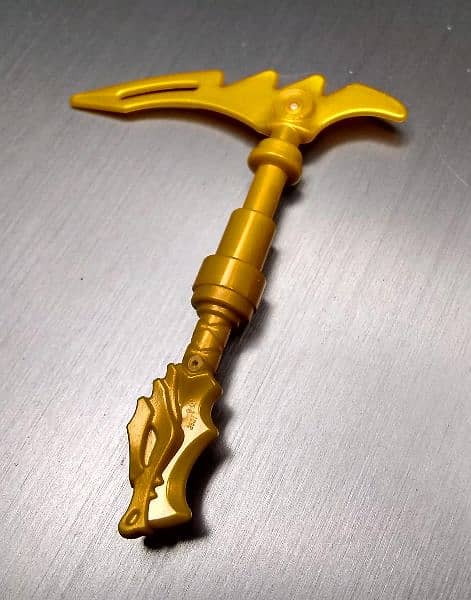 LEGO Scythe of Quakes Golden Toy. available for sale 4
