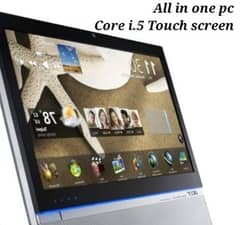 all in one pc Core i. 5+128ssd Touch screen