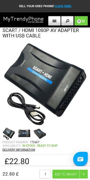 SCART to HDMI Converter 18