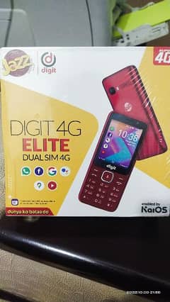 Jazz Digit 4G ELITE with front camera, Dual Sim 4G Hotspot Mobile