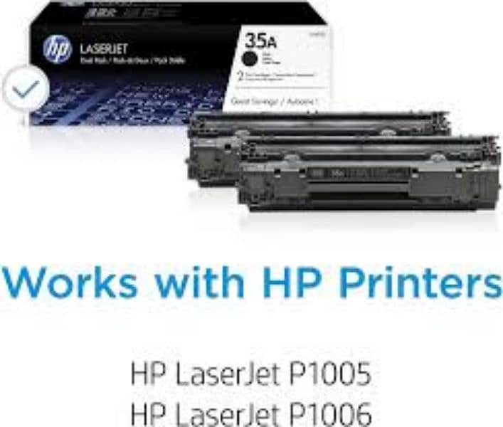 HP Toner Cartridge 35A available 2