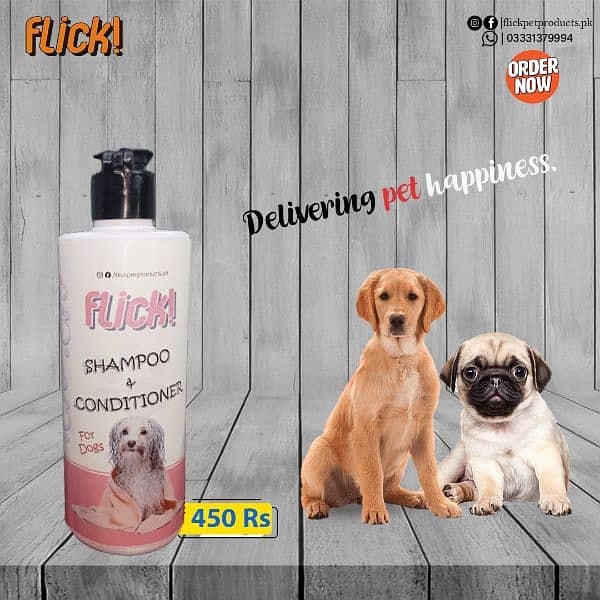 Dog and Cat Shampoo & flea and tick Spray 2