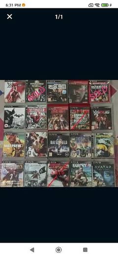 PlayStation PS3 Games, 1400 Each