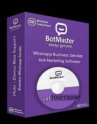 Bot Master Software avalible for bulk whatsapp msgs and auto reply