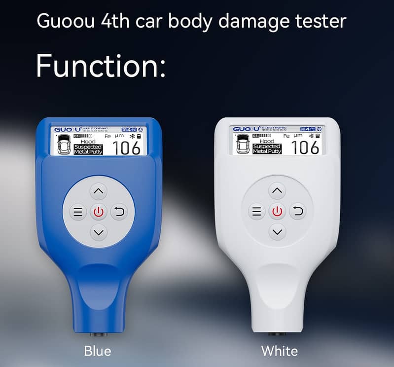 GUOOU GC8102 Car Tester Paint Coating Thickness Gauge Meter Summary 3