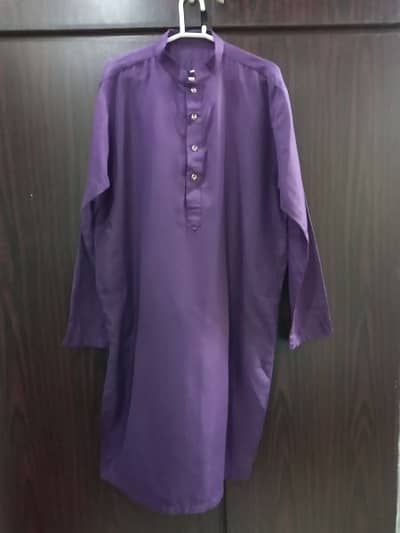 Purple nice kurta medium size