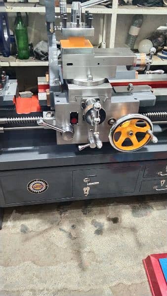 6.5" feet lathe machine 5