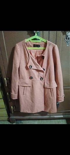 ladies wollen winter coat size medium price 4000 one time used