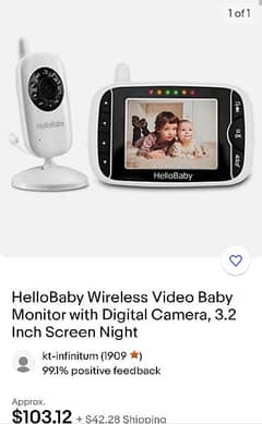 hello baby monitor camera