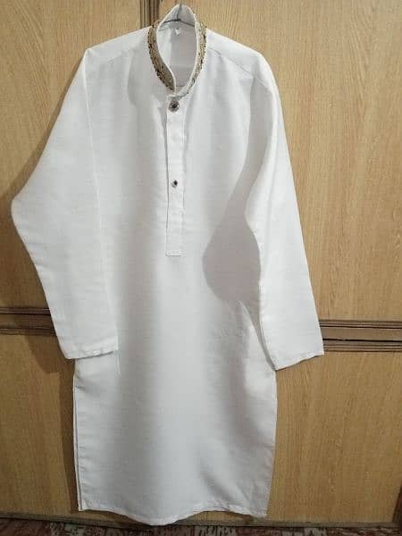 white (kurta Pajama)size:Medium 0