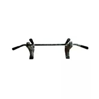 Pullup Bar with 26kg 7 in 1 Bench Press Rubber Plates 4ft Rod Dumbbell 4
