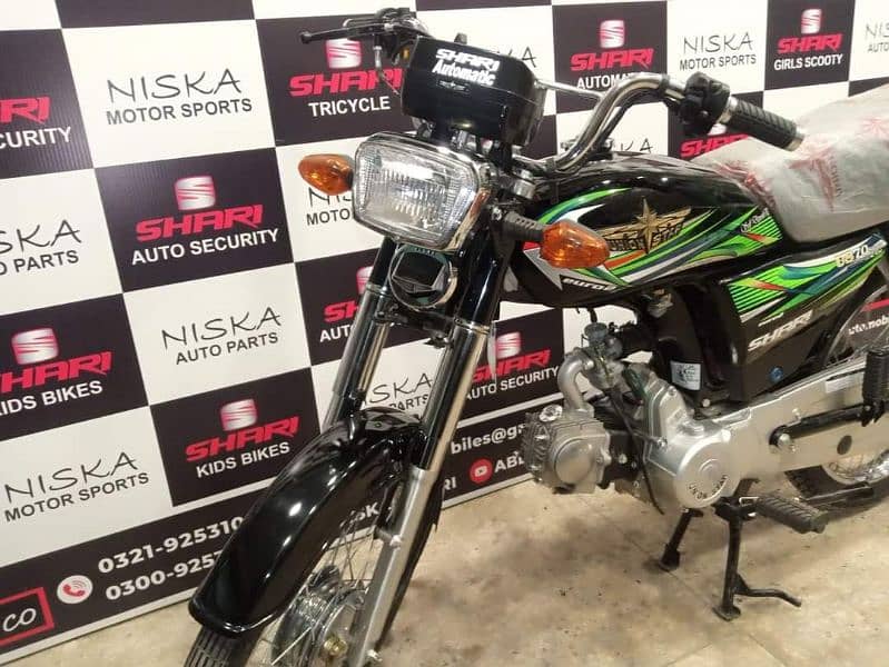 Union Star Fully Automatic Bike Available In Islamabad & Lahore 8