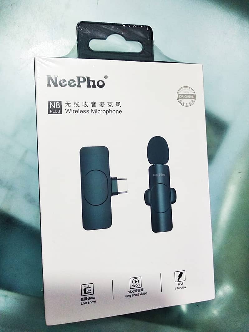 Wireless Microphone NeePho N8 30 mtr Reception Range 0