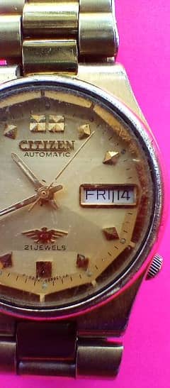 Original Citizen Automatic Men watch with (DAY & DATE) 0