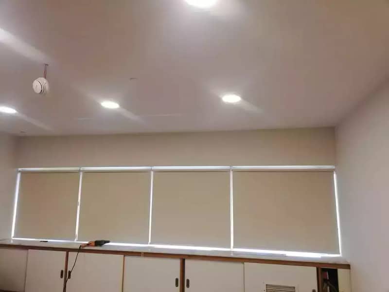 Window blinds Remote Control  Wooden floor PVC Vinyl floor Wallpapers 12