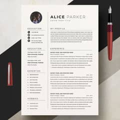 Writing CV, Resume, CV Maker - CV Designer Professional - Cover Letter