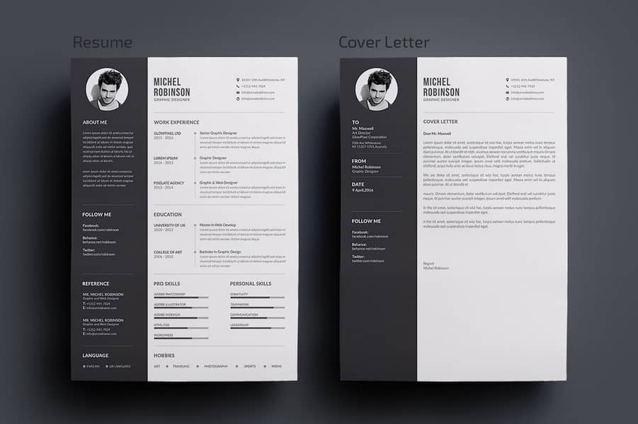 Writing CV, Resume, CV Maker - CV Designer Professional - Cover Letter 2