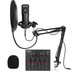 BM800 Audio Recording Microphone,V8 streaming Mic Eco sound effect