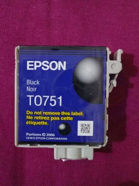 Epson T0751 Black Ink Cartridge 2
