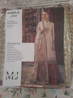 Maria B Embroidered fancy lawn & Jazmin Premium Lawn 3 pieces suit
