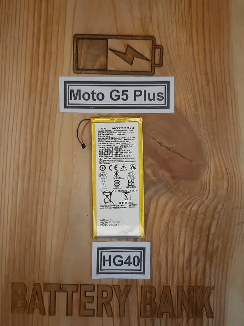Motorola Moto G5 G5Plus G 5Plus GfivePlus  G Five Plus + HG40 Battery 0
