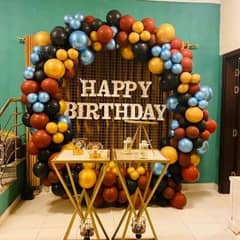 Balloons deco & Theme Setup