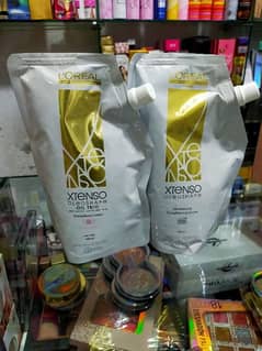 Loreal Xtenso Hair Straightening Cream and Hair Smoothing Cream