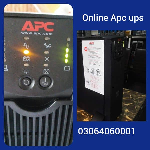 online APC smart ups RT 1KVA,2KVA,BOX PACK WITH BATTERIES 1