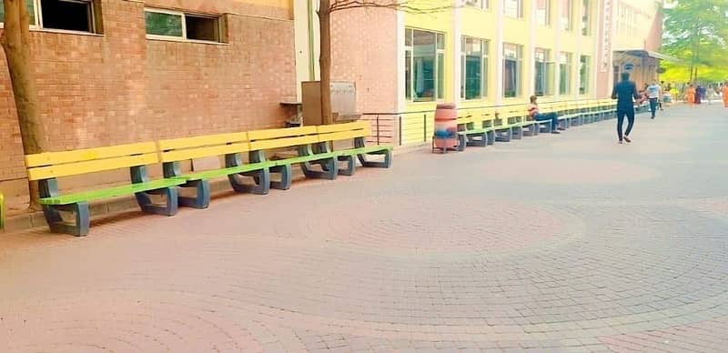 Benches for Outdoor Parks, Lawns, Society, Industries and Universities 7