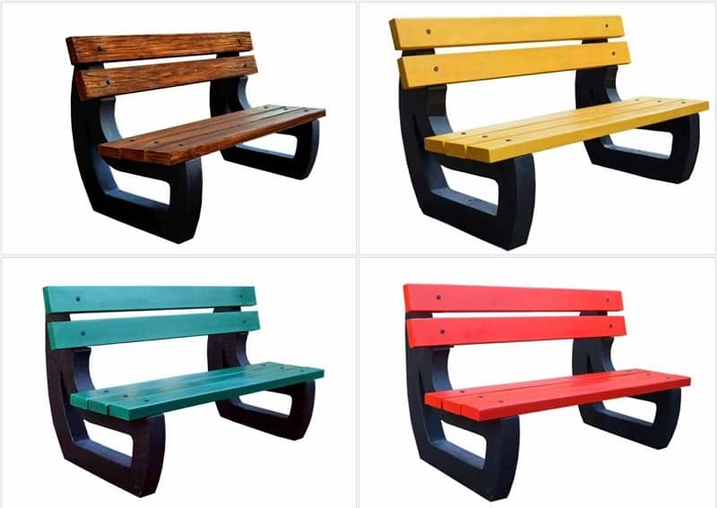 Benches for Outdoor Parks, Lawns, Society, Industries and Universities 1