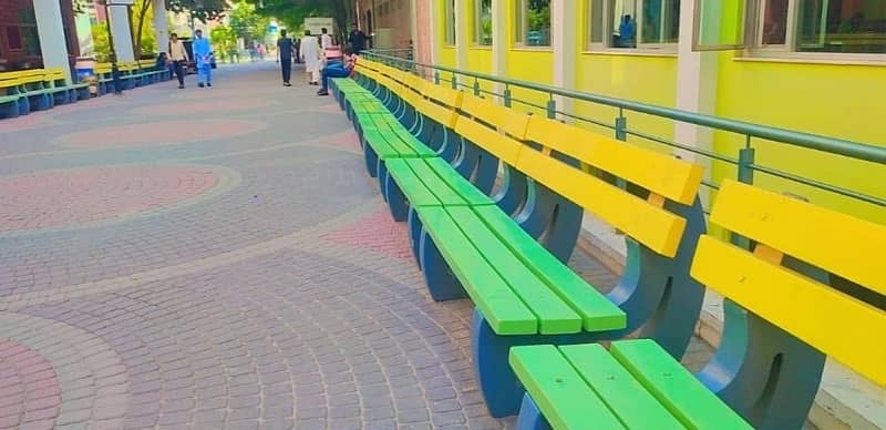 Benches for Outdoor Parks, Lawns, Society, Industries and Universities 2