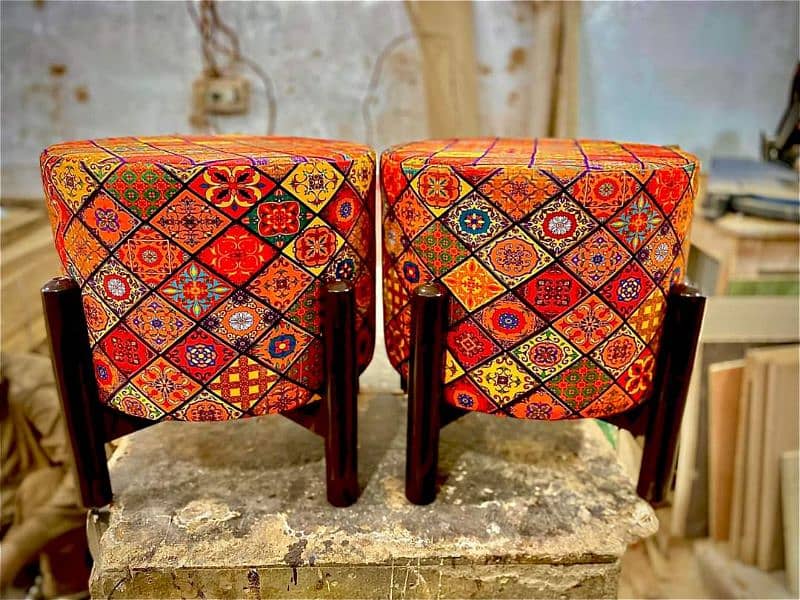 Strong Wooden Stools 3