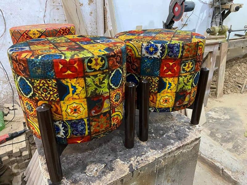 Strong Wooden Stools 4