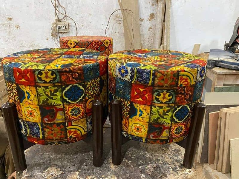Strong Wooden Stools 6