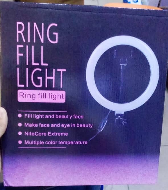 Ring light 26cm Simple & RGB mobile holder & ball head 26 cm 10" inch 8