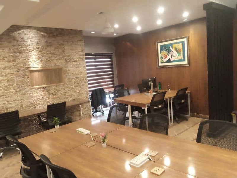Coworking space, co work space shared offices Allama Iqbal town Lahore 2