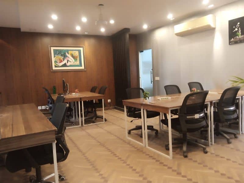 Coworking space, co work space shared offices Allama Iqbal town Lahore 3