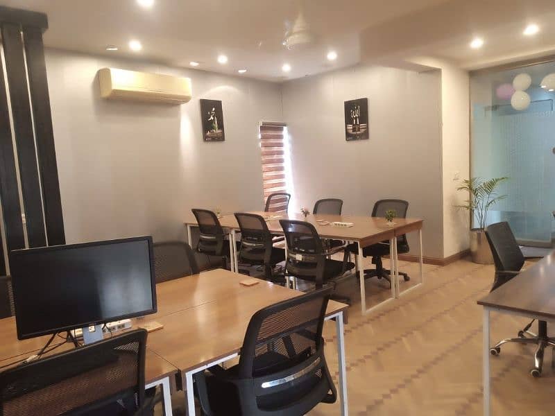 Co working space, shared offices Allama Iqbal town Lahore 4