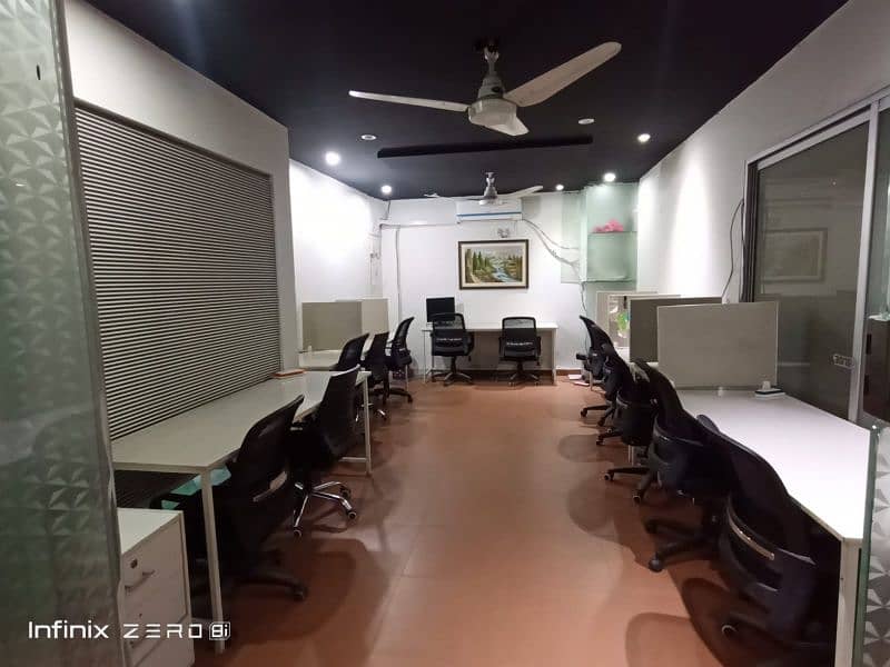 Coworking space, co work space shared offices Allama Iqbal town Lahore 9