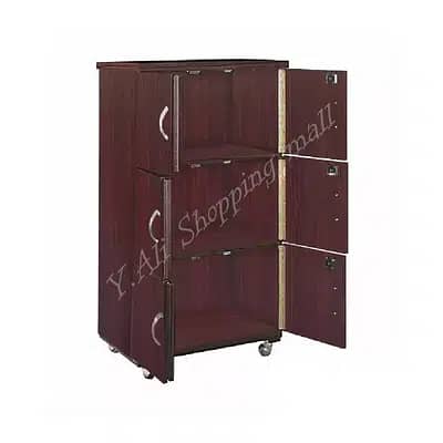 Kitchen cabinet wardrobe cupboard six doors 1