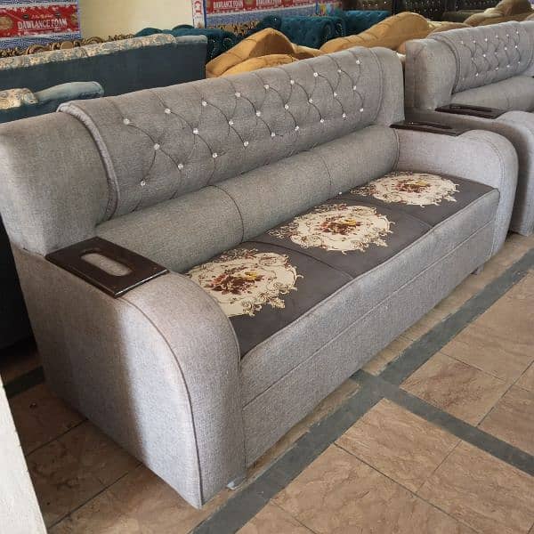 New style six seater sofa set 1,2,3 on wholesale rate 1