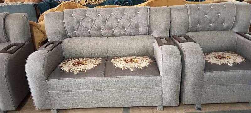 New style six seater sofa set 1,2,3 on wholesale rate 2