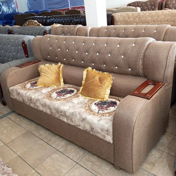 New style six seater sofa set 1,2,3 on wholesale rate 5