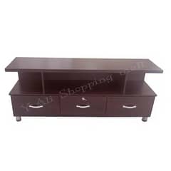 3 Drawer 5 feet Wooden Sheet Led Tv Table -Fixed price 0